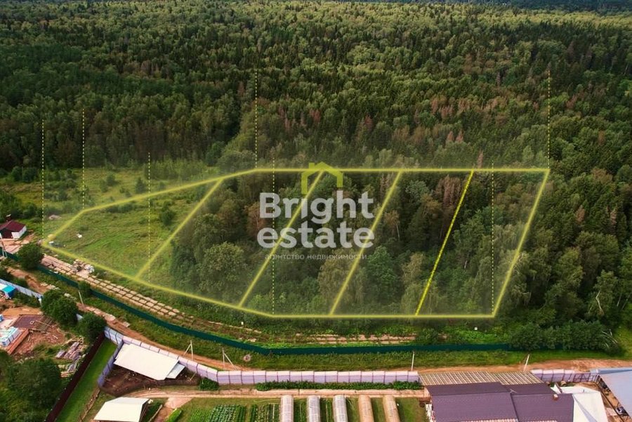 Лесной участок в охраняемом коттеджном поселке Люкс‑Проект . ID 23462