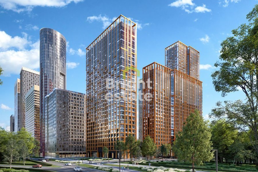 5-комнатная квартира без отделки в ЖК Sydney City, Хорошёво-Мнёвники. ID 23539