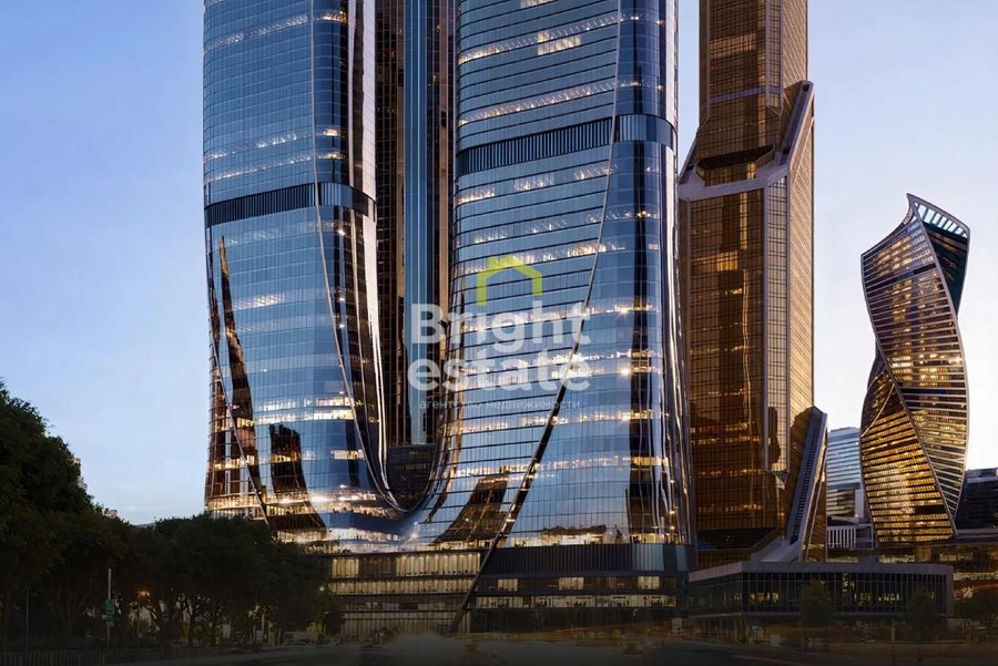Продажа 2-комнатной квартиры под отделку в башне One, Москва-Сити. ID 23576