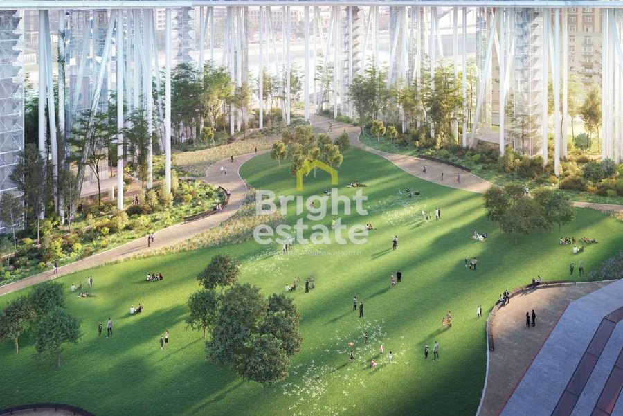 Продажа двухуровневая квартиры без отделки в ЖК Бадаевский. ID 23592