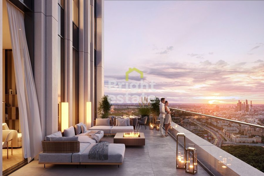 Купить 2-комнатную квартиру в ЖК Five Towers. ID 23620