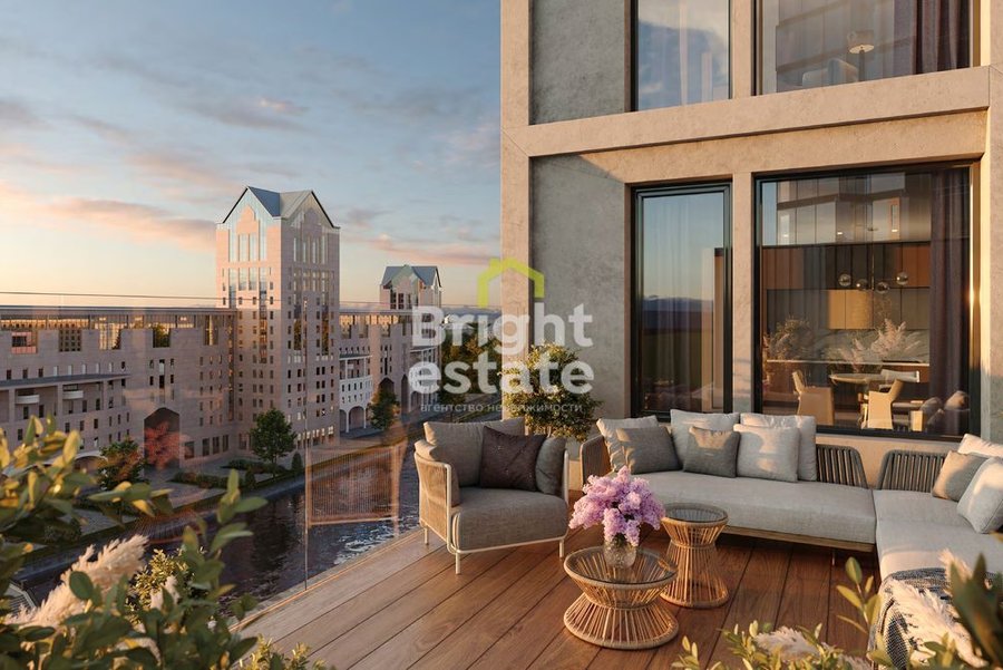 3-комнатная квартира без отделки в элитном ЖК Монблан . ID 23624