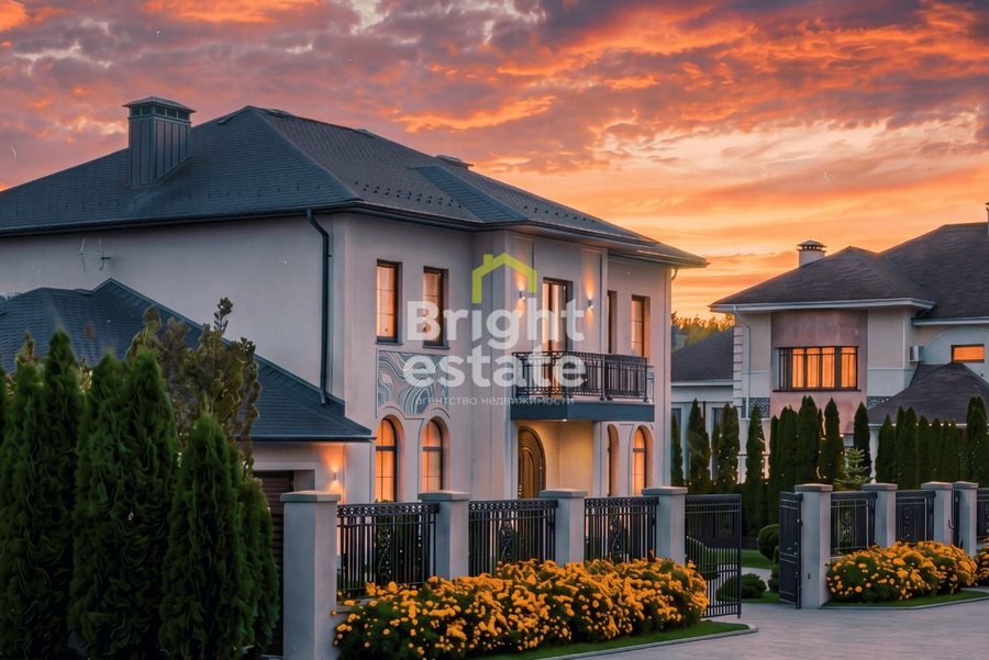 Купить загородный дом с панорамными окнами в КП Residence Club. Лот №23798 Купить загородный дом с панорамными окнами в КП Residence Club. ID 23798