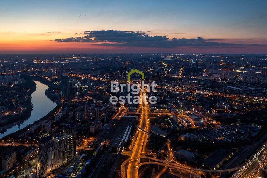 Двухкомнатные апартаменты в жилом комплексе OKO Towers. ID 7977